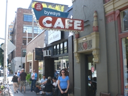 Jenn at Byways Cafe Our First DDD