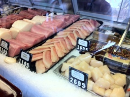 blue water seafood