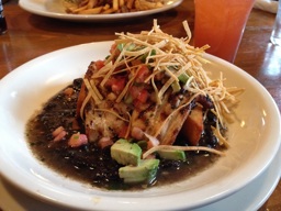 My Mahi Mahi plate in all its glory!