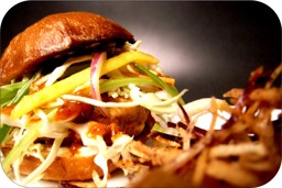 Chili Crab Burger as seen on Triple D