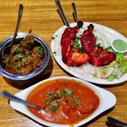 Curry Corner - Goat Karahi, Tandoori Chicken Tikka, & Chicken Tikka Marasala 