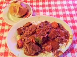 Burgandy Beef with Rice