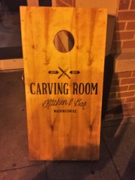 Entry Board/Cornhole Game