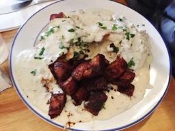 Portland's Best Biscuits & Gravy - Arleta Library Cafe