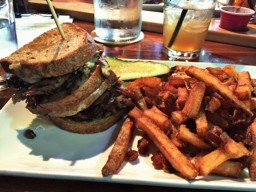 House Pastrami at the Wrecking Bar Brew Pub