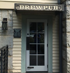 Pub Entrance to  the Wrecking Bar Brew Pub