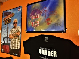 Guy Ate Here at Paradise Valley Burger Company