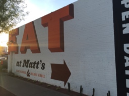 Outside of  Matt's Big Breakfast