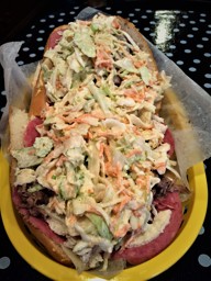 Long view photo of the Jewish Hoagie at Bub & Pops 
