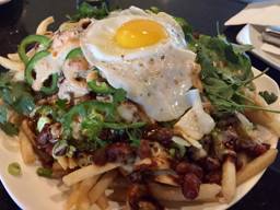 Oxtail Chili Cheese Fries at Bachi Burger