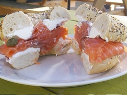 Lox on a Bagel