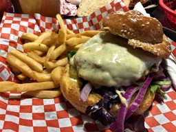 Spicy Thai Burger at Bun n Barrel