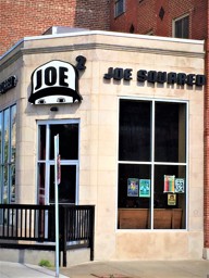 Out front of  Joe Squared in Baltimore - NEW LOCATION