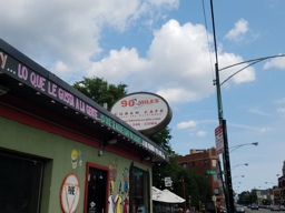 Outside 90 miles cuban cafe