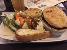 The Steak & Mushroom Pie - Tomahawk Restaurant
