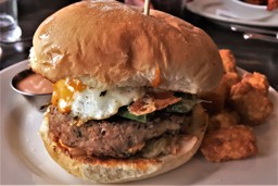 The Perfect Pork Burger at The Roost