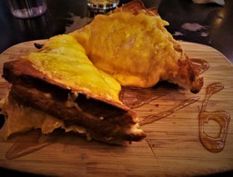 The Grilled Cheese Sandwich at Beer Belly