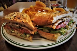 Catfish Po'Boy at Nickel Diner