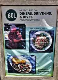 Lunchboard sign out front of ediBOL
