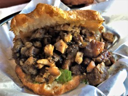 Geera Pork Sandwhich at Pam's Kitchen