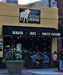Out Front of the Skirted Heifer in Colorado Springs