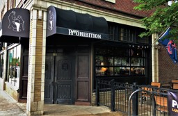 Out front of Prohibition in Denver, CO
