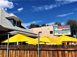 Out front of Mountain Shadows Restaurant in Colorado Springs, CO
