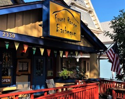 Out Front of Front Range BBQ in Colorado Springs, CO