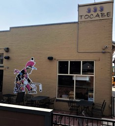 Out Front of Tocabe in Denver, CO