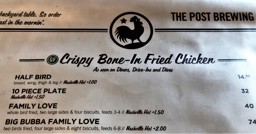 Triple D Featured Dish at The Post