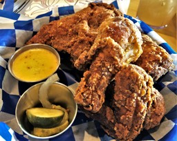 The Crispy Bone-In Fried Chicken at The Post