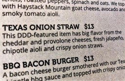 Triple D Featured Dish at The Sink