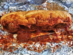 The 12 Inch Meatball Sub at Moochie's Meatballs