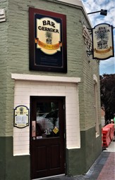 Out Front of Bar Gernika in Boise, ID