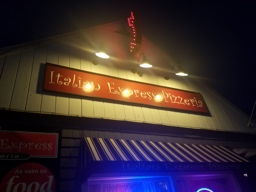 Outside Italian Express Pizza