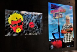 Guy Ate Here & Triple D Poster at Pastrami Project