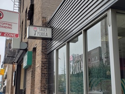 Outside Saucy Porka
