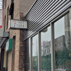 Outside Saucy Porka