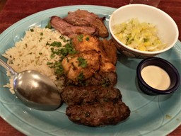 The Moshakai Plate - Gazala's Place in NYC