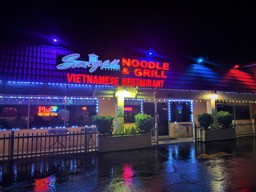 Out Front of Saigon Noodle & Grill in Orlando