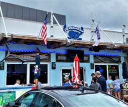 Out Front of the Whale's Rib Raw Bar in Deerfield Beach