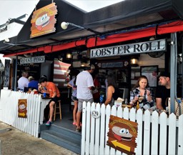 Out Front of DJ's Clam Shack in Key West
