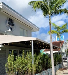 Out Front of Blue Collar in Miami
