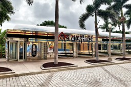 Out Front of Latin House in Miami