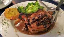 The Pork Chop dinner at 11th Street Diner