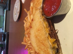 Short rib grilled cheese