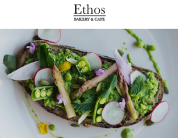 logo from the ethos bakery cafe website