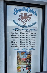Front window - Fresh Catch in Kaneohe, HI