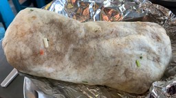 The Adovada Burrito at Lone Star Taqueria
