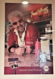 Triple D Poster at Nico's Pier 38